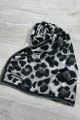 Dijital Soft Leopar Eşarp 01SV
